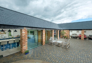 Contemporary barn conversion - Coolington Barn - Sky House Design Centre