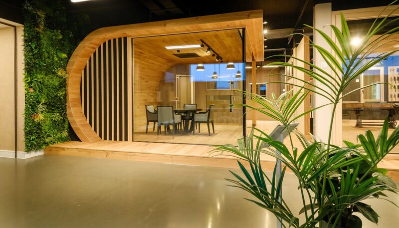 Timber Atelier Showroom by Avino