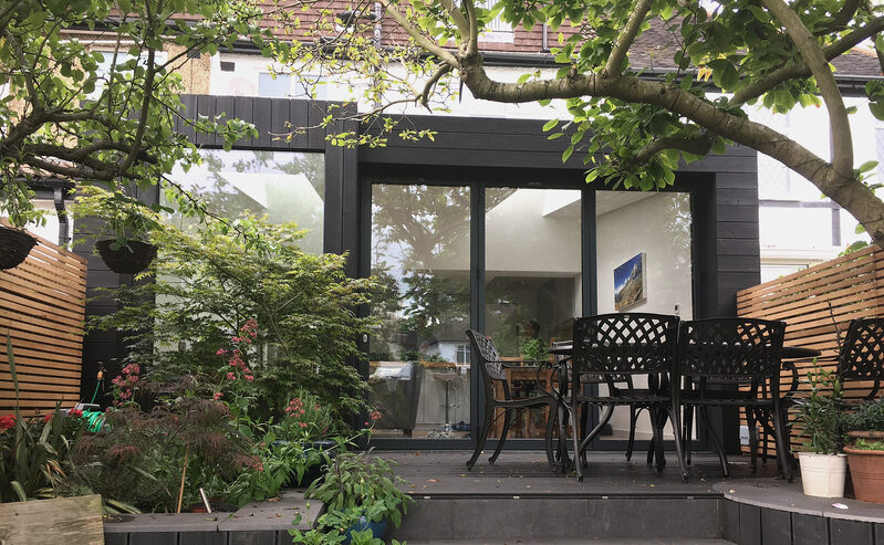 Charred Timber Cladding by Exterior Solutions
