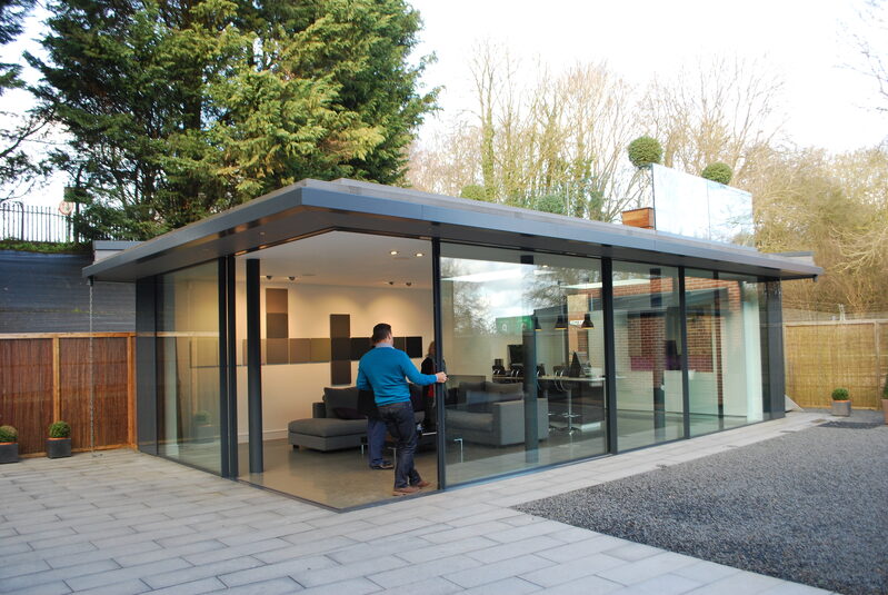 Showroom visit being conducted