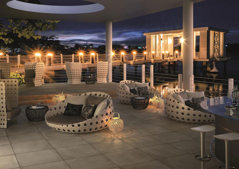 outdoor garden area furniture