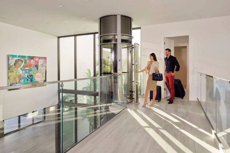 Home lift by Morgan Ellis for high end residential properties