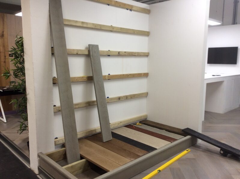 Millboard Decking base taking shape