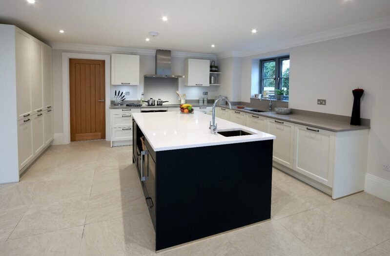 Statement kitchen island counter