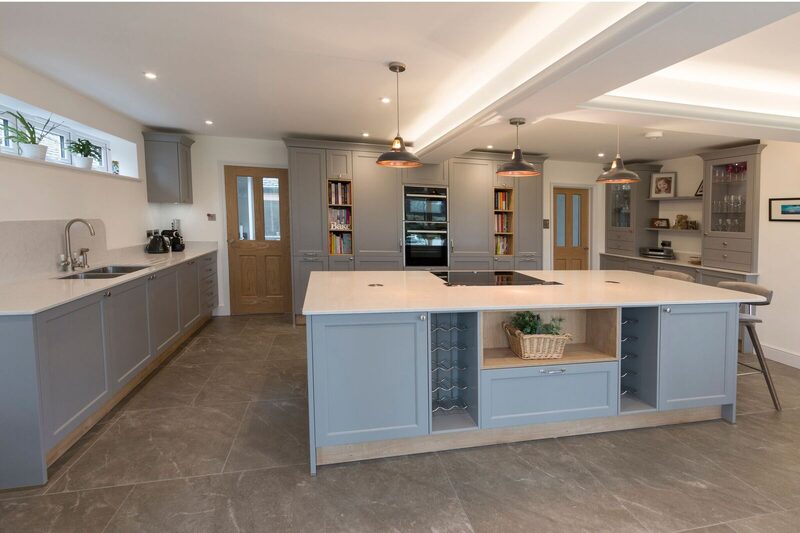 Modern shaker style kitchen