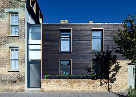 Shou Sugi Ban Charred Cedar Extension Kenworthy Road