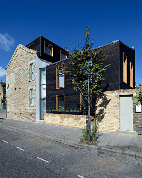 Shou Sugi Ban Charred Cedar Extension Kenworthy Road