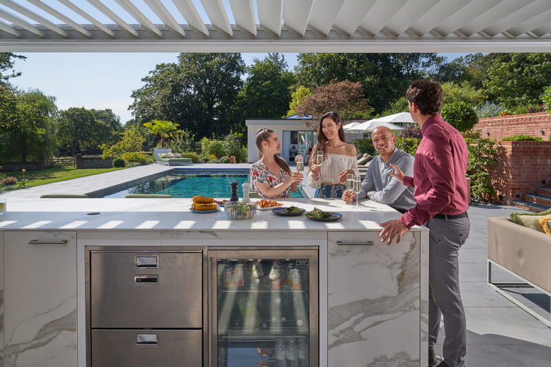 Outdoor bespoke kitchens by KonigOutdoors