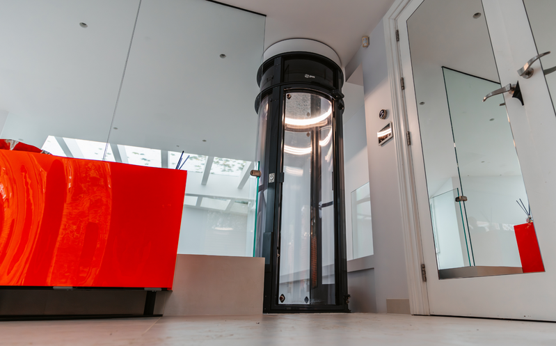Luxury Home Lifts - Morgan Ellis PVE lift in Hampstead