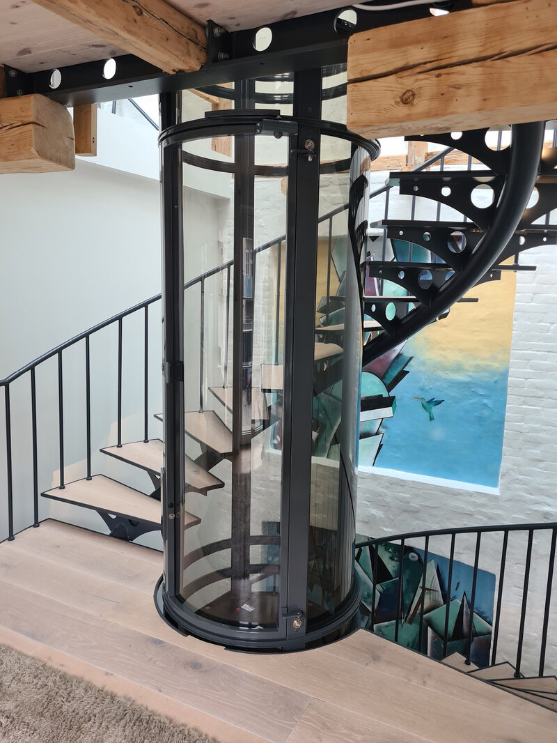 Timber and industrial steel interior trend 2024