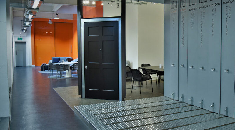 Belgravia Entrance Door at Sky House