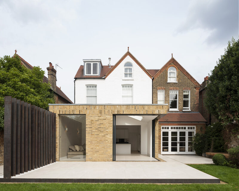 Sliding doors in a pocket door configuration, Tigg Coll Architects