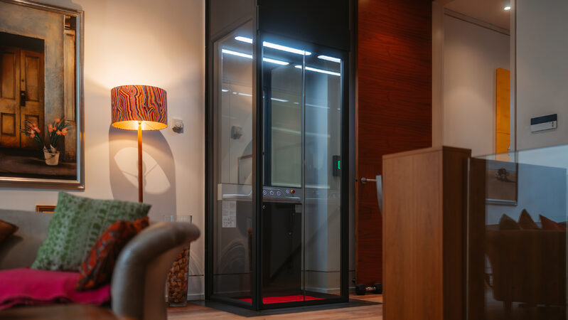 Morgan Ellis Lift Hampstead luxury home lift installation - residential lift design