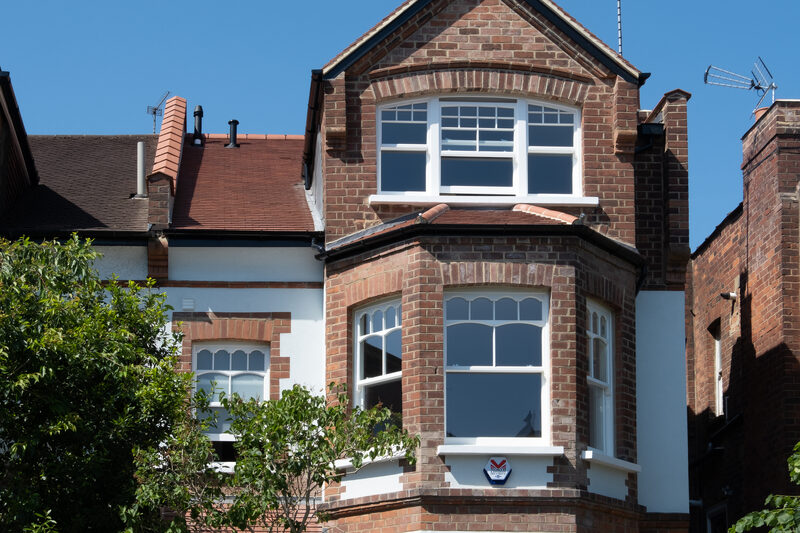 Timber window systems in traditional exterior design