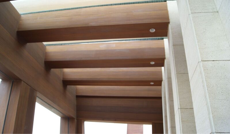 Sustainable external shading by Technowood