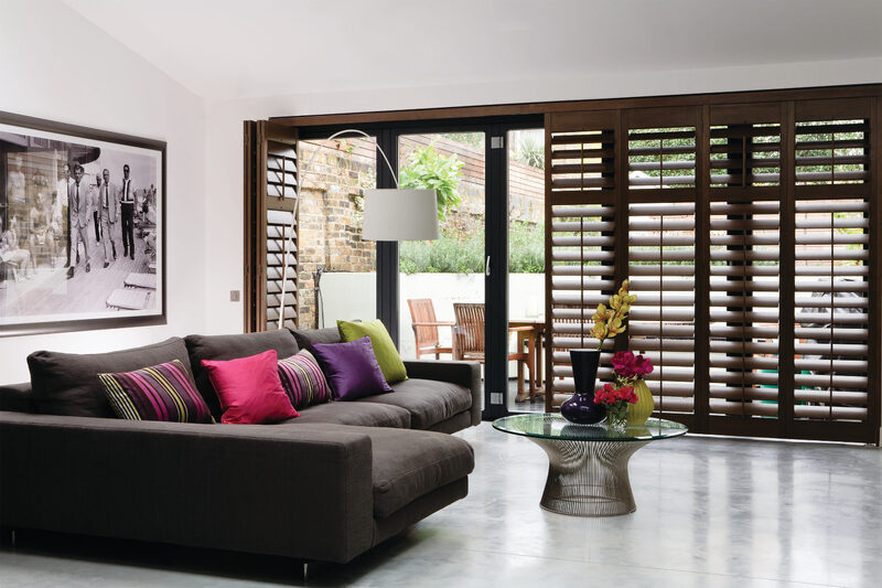 Walnut Wooden Shutters
