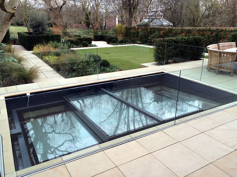 automated sliding rooflight MARS project example