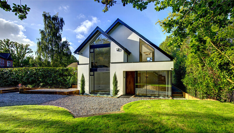 Building a house in your garden - Sky House Design Centre - Beechcroft