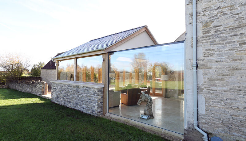 Contemporary barn conversion - Green Barn - Sky House Design Centre