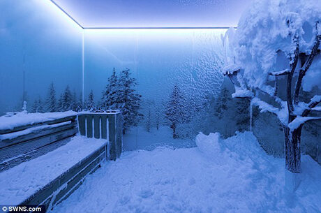 daily mail snow room