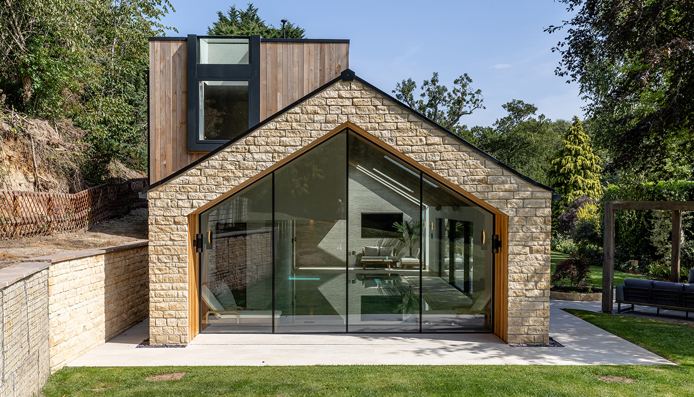 Structural glazing systems - Sky House Design Centre - Old High Mill