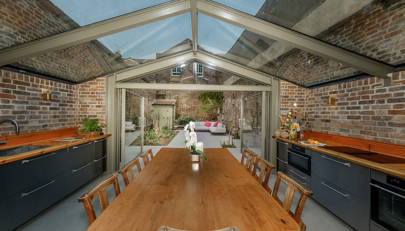 Kitchen extension design - Sky House Design Centre - Princelet Street
