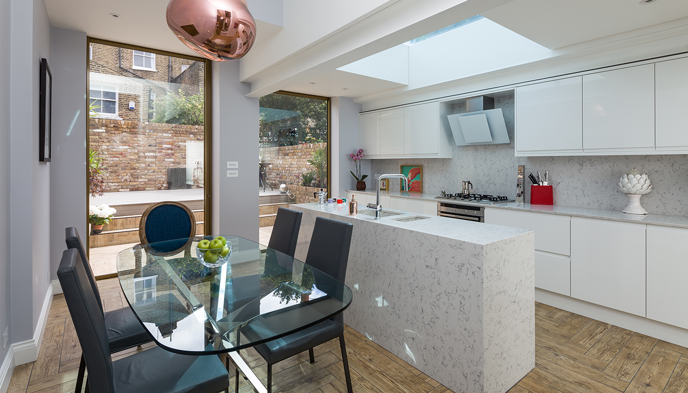 Kitchen extension design - Sky House Design Centre - Ravendson Street