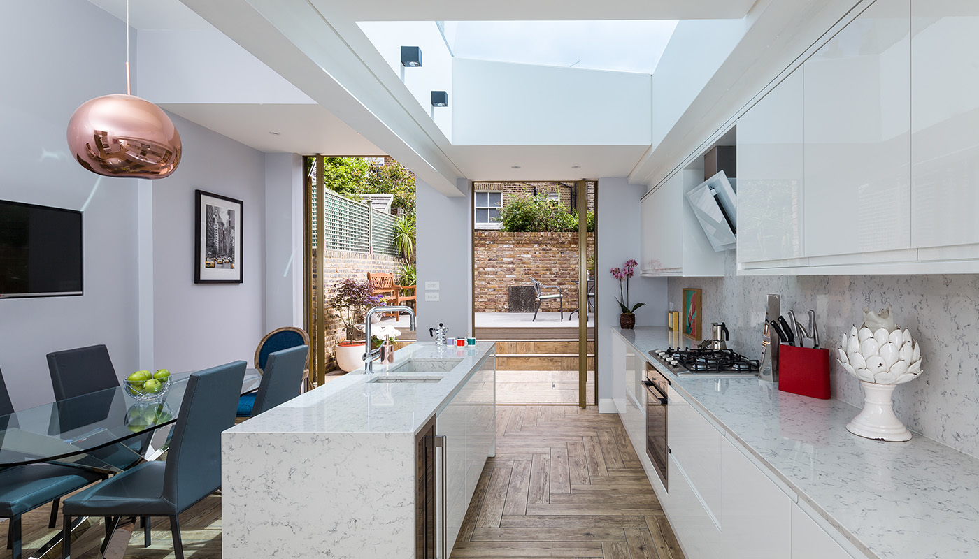 Kitchen extension design - Sky House Design Centre - Ravendson Street